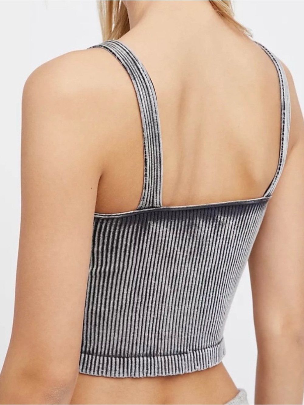 FP Movement Ribbed V-Neck Cropped Tank Top - Picture 2 of 4
